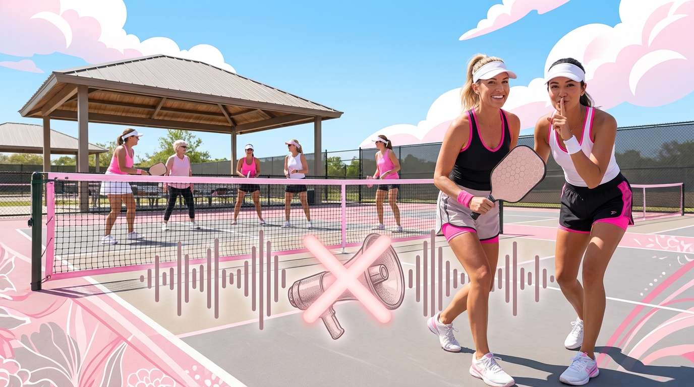 Pickleball's Sound Wars: Quiet Paddles & 2026's Rule Changes