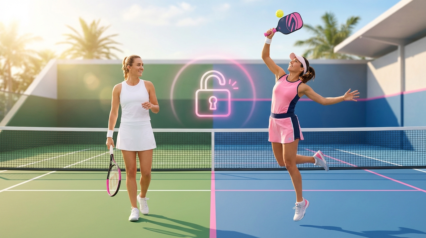 Cracking the Code: Tennis Skills for Pickleball Domination