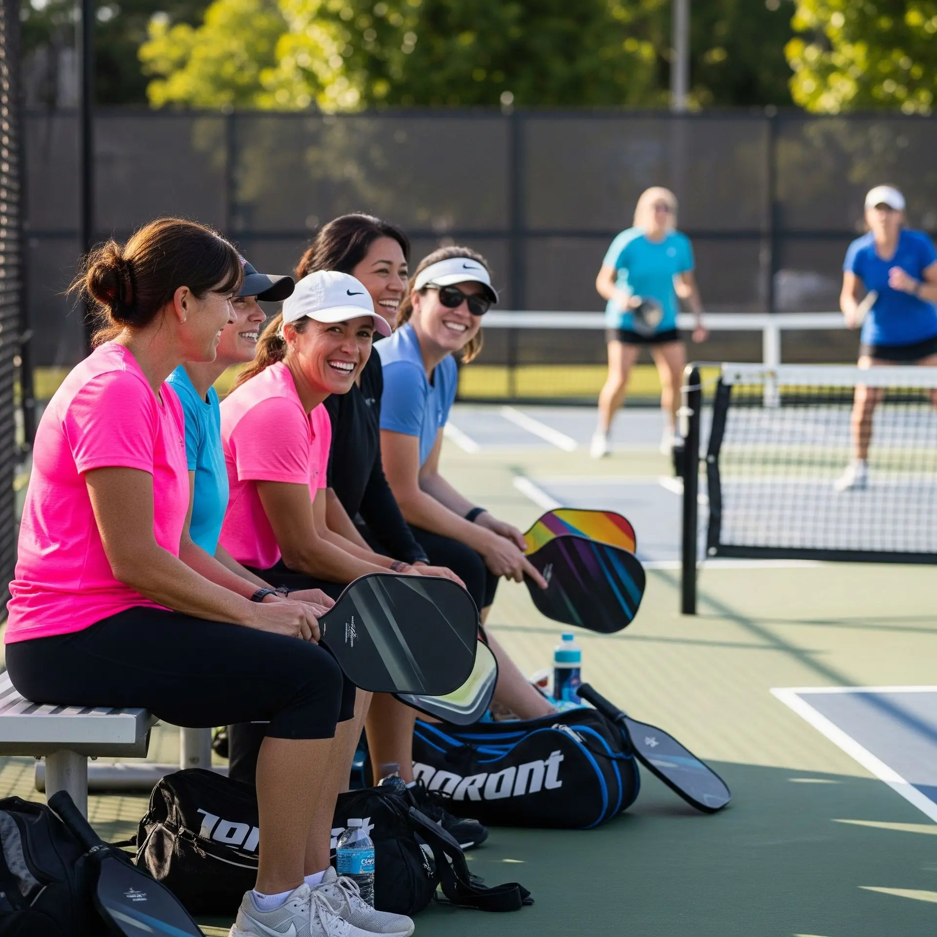 A pickleball community